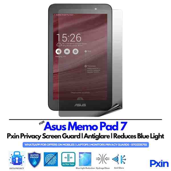 Asus Memo Pad 7 Privacy Screen Guard Asus Memo Pad 7 Privacy Screen Guard