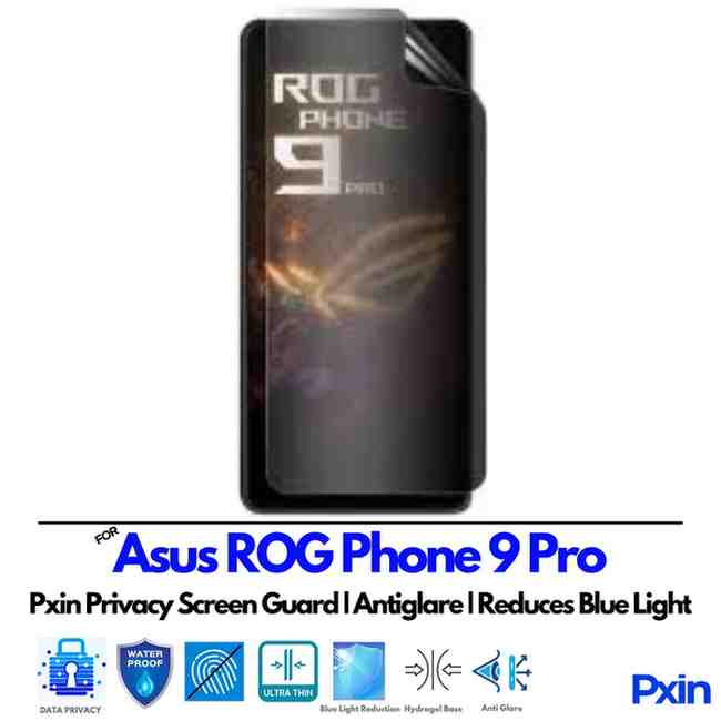 AsusROGPhone9Pro Privacy Screen Guard AsusROGPhone9Pro Privacy Screen Guard