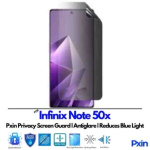 InfinixNote50x Privacy Screen Guard