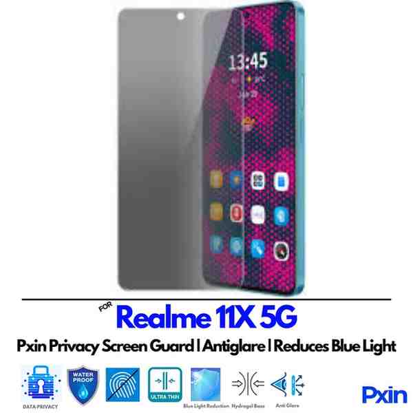 Realme11X5G Privacy Screen Guard Realme11X5G Privacy Screen Guard