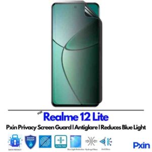Realme12Lite Privacy Screen Guard