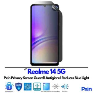 Realme145G Privacy Screen Guard
