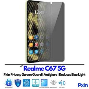 RealmeC675G Privacy Screen Guard