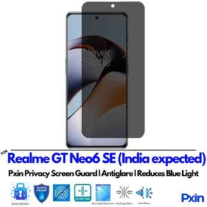 RealmeGTNeo6SEIndiaexpected Privacy Screen Guard