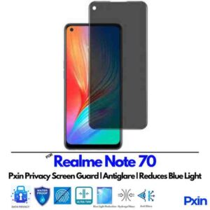 RealmeNote70 Privacy Screen Guard