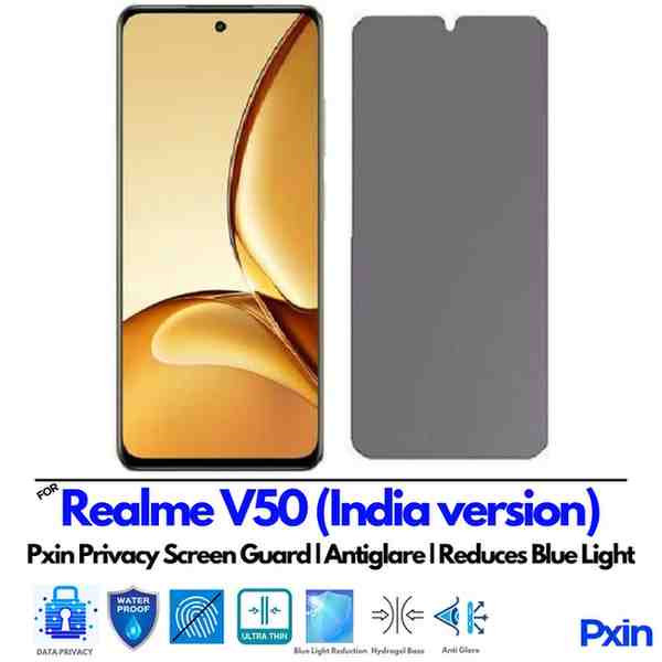 RealmeV50Indiaversion RealmeV50Indiaversion Privacy Screen Guard