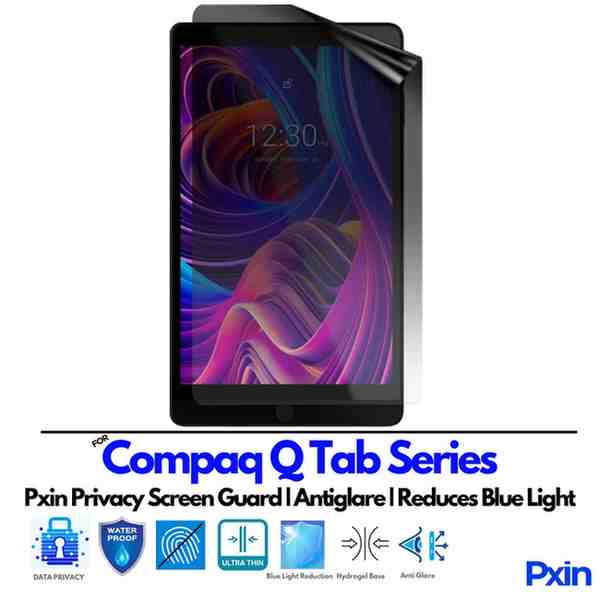 Compaq Q Tab Series Privacy screen guard Compaq Q Tab Series Privacy screen guard