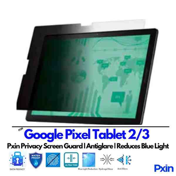 Google Pixel Tablet 2/3 Privacy screen guard Google Pixel Tablet 2/3 Privacy screen guard