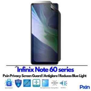 Infinix Note 60 series Privacy Screen Guard