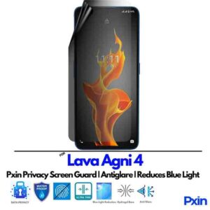 Lava Agni 4 Privacy Screen Guard