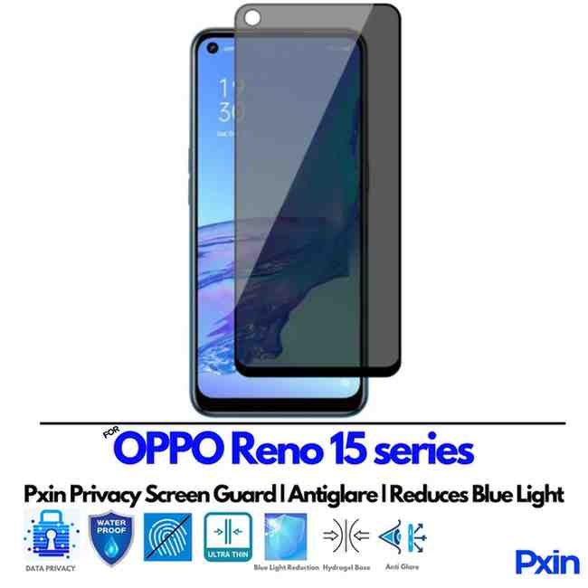 OPPO Reno15 series Privacy screen guard OPPO Reno15 series Privacy screen guard