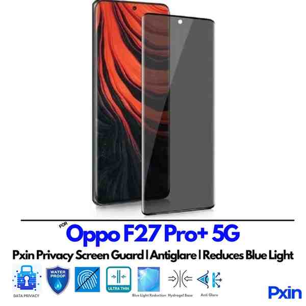 Oppo F27 Pro+5G Privacy Screen Guard Oppo F27 Pro+5G Privacy Screen Guard