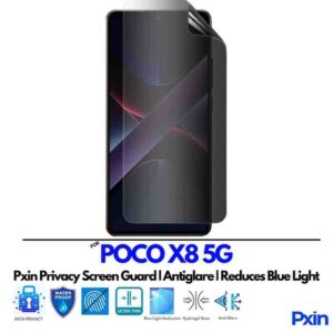 POCO X8 5G Privacy screen guard