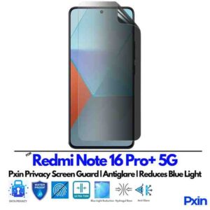 Redmi Note16 Pro+5G Privacy screen guard