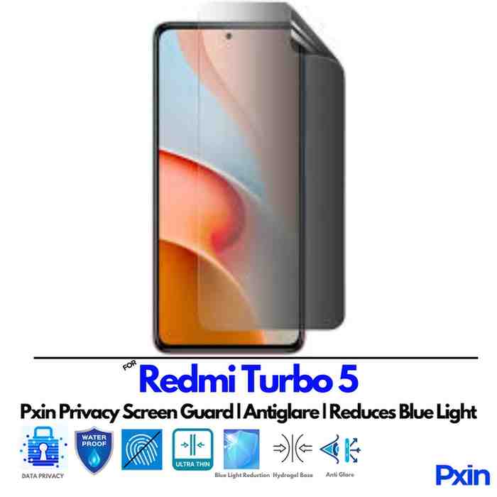Redmi Turbo 5 Privacy screen guard Redmi Turbo 5 Privacy screen guard