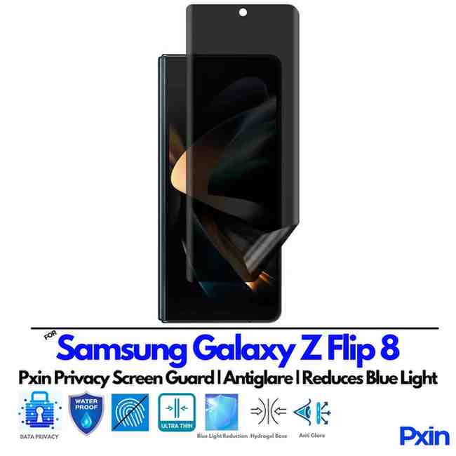 Samsung Galaxy ZFlip8 Privacy screen guard Samsung Galaxy ZFlip8 Privacy screen guard