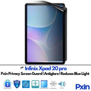 InfinixXpad20pro Privacy screen gurad
