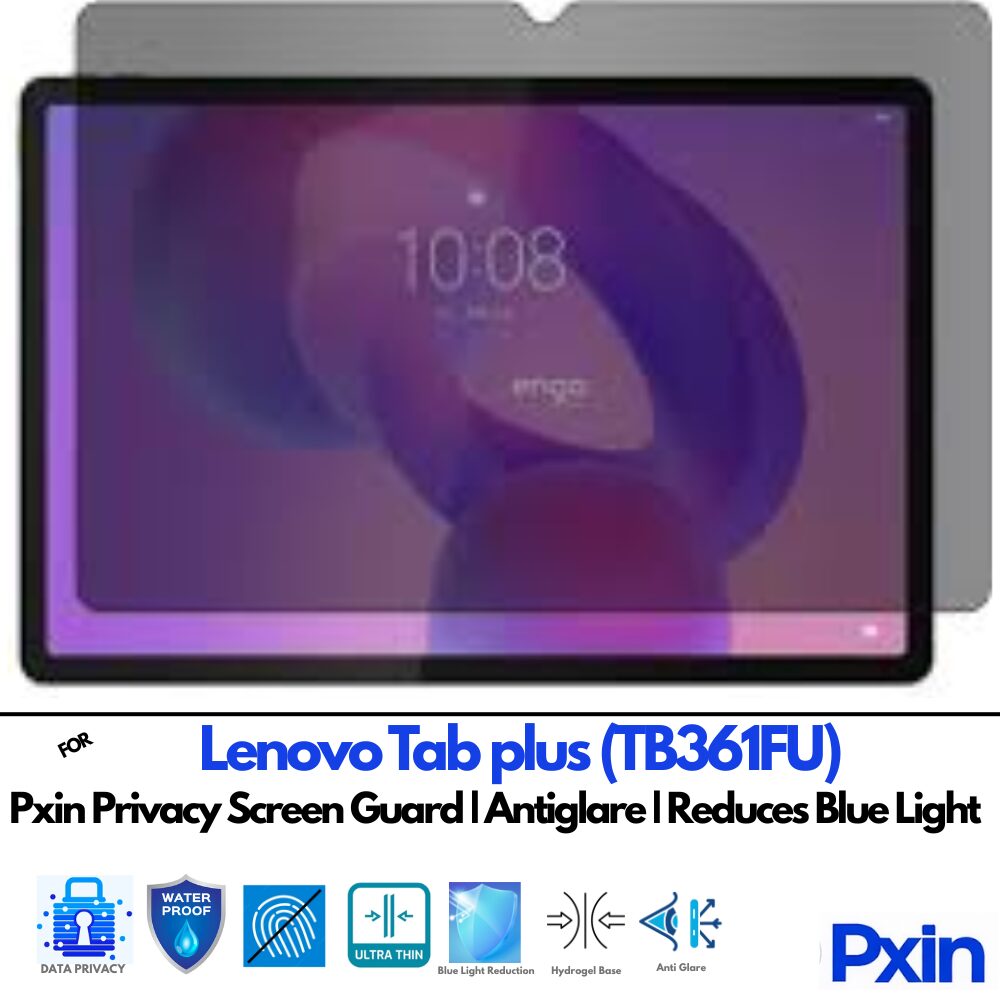 Lenovo Tab plus (TB361FU) Privacy screen gurad Lenovo Tab plus (TB361FU) Privacy screen gurad