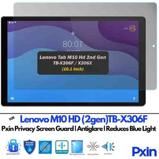 LenovoM10HD2genTB-X306F Privacy screen gurad LenovoM10HD2genTB-X306F Privacy screen gurad
