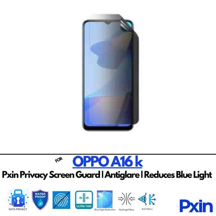 OPPO A16k Privacy screen gurad OPPO A16k Privacy screen gurad