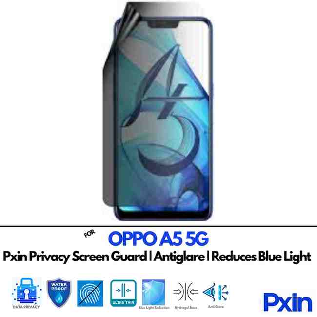 OPPOA5 5G Privacy screen gurad OPPOA5 5G Privacy screen gurad