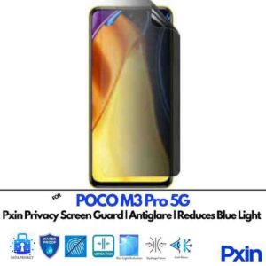 POCOM3Pro5G Privacy screen gurad