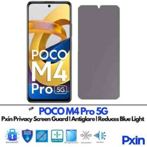 POCOM4Pro5G Privacy screen gurad