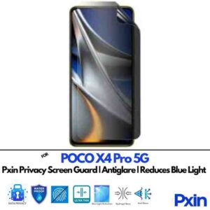 POCOX4Pro5G Privacy screen gurad