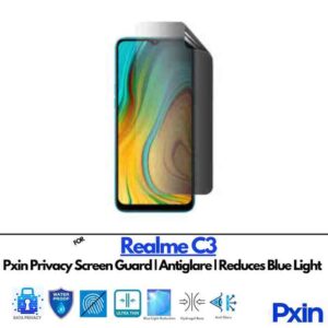 Realme C3 Privacy screen gurad