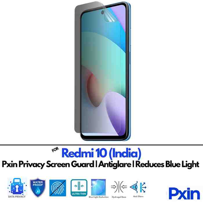 Redmi10India Privacy screen gurad Redmi10India Privacy screen gurad