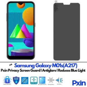 SamsungGalaxyM01sA217 Privacy screen guard