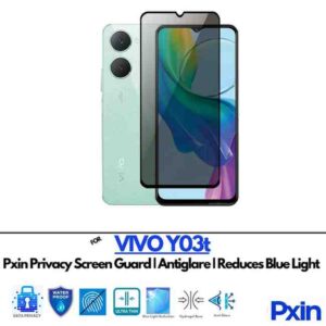 VIVO Y03t Privacy screen gurad