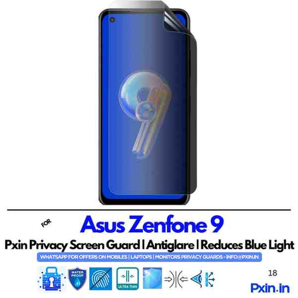 AsusZenfone9 Privacy Screen Guard AsusZenfone9 Privacy Screen Guard