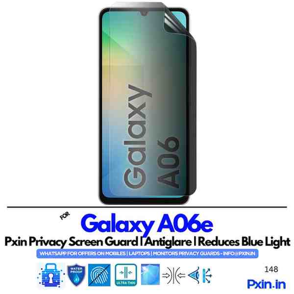GalaxyA06e Privacy screen guard GalaxyA06e Privacy screen guard