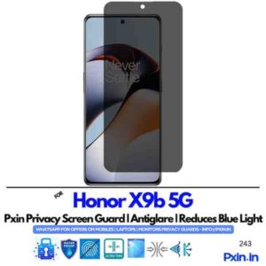 HonorX9b5G Privacy screen guard