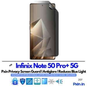 InfinixNote50Pro+5G Privacy screen guard