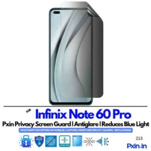 InfinixNote60Pro Privacy screen guard