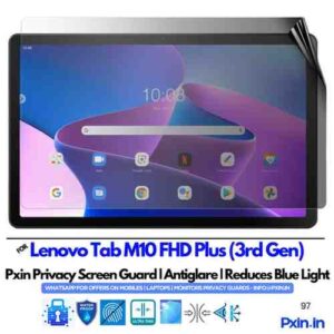 LenovoLenovoTabM10FHDPlus3rdGen Privacy screen guard
