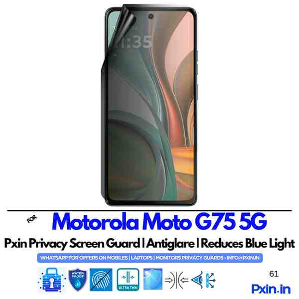 MotorolaMotoG755G Privacy screen guard MotorolaMotoG755G Privacy screen guard