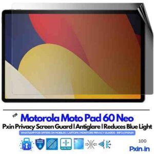 MotorolaMotoPad60Neo Privacy screen guard