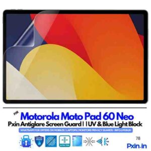 MotorolaMotoPad60Neo Anti glare screen guard