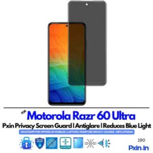 MotorolaRazr60Ultra Privacy screen guard