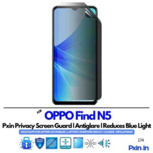 OPPOFindN5 Privacy screen guard