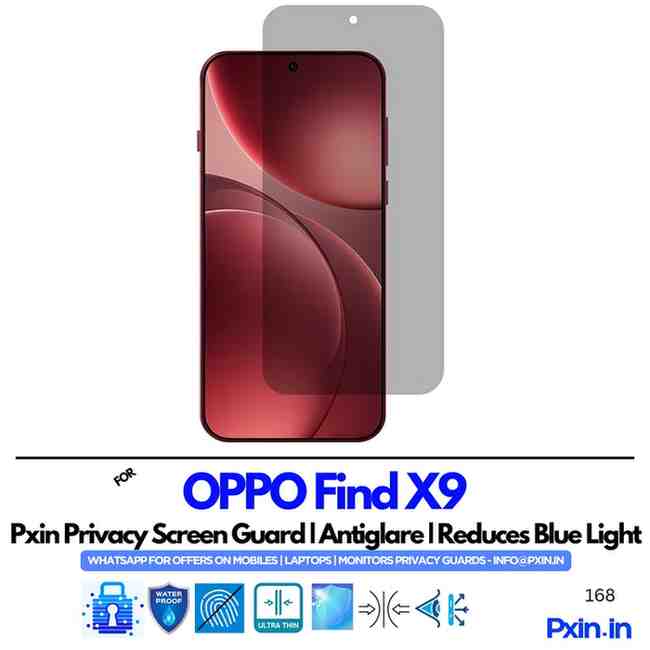OPPOFindX9 Privacy screen guard OPPOFindX9 Privacy screen guard