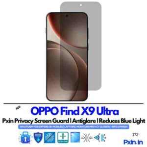 OPPOFindX9Ultra Privacy screen guard