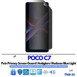 POCOC7 Privacy screen guard