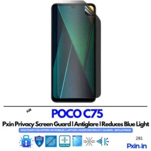 POCOC75 Privacy screen guard