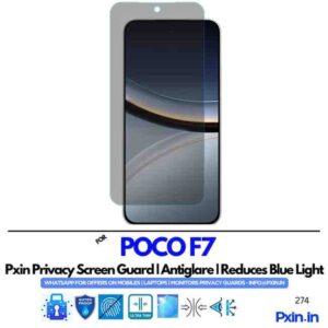 POCOF7 Privacy screen guard