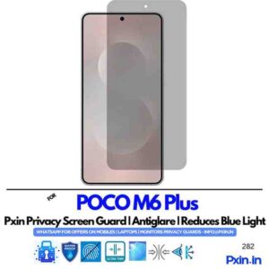 POCOM6Plus Privacy screen guard