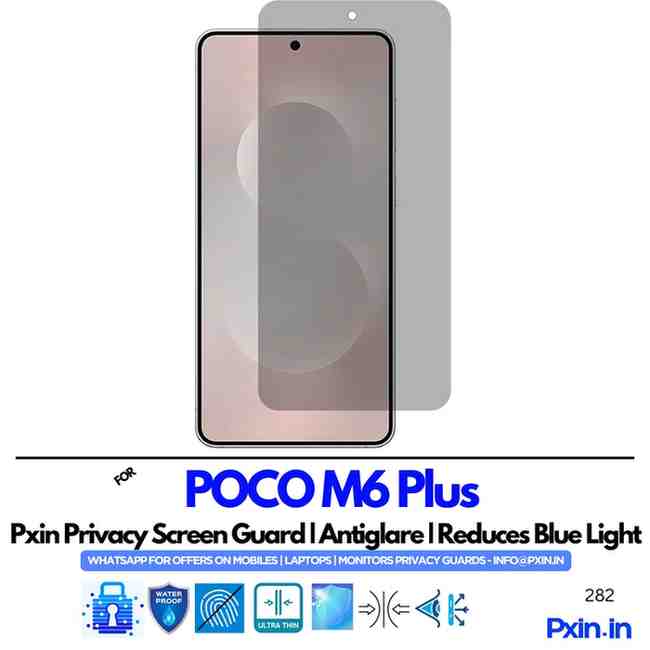 POCOM6Plus Privacy screen guard POCOM6Plus Privacy screen guard